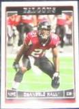 2006 Topps DeAngelo Hall #73 Falcons