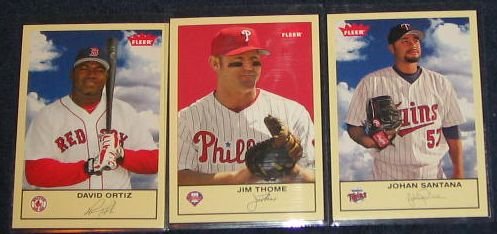 2005 Fleer Tradition Johan Santana #124 Twins