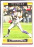 2006 Topps Darren Sharper #248 Vikings