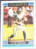 2006 Topps Peter Warrick #230 Seahawks