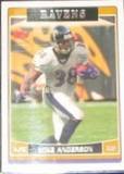 2006 Topps Mike Anderson #186 Ravens