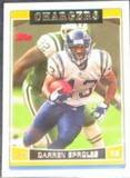 2006 Topps Darren Spoles #140 Chargers
