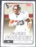 2006 Fleer Futures Silver Rookie Wali Lundy #198 Texans