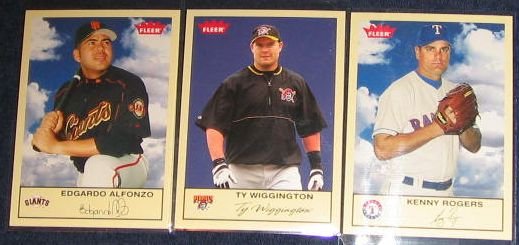 2005 Fleer Tradition Kenny Rogers #38 Rangers