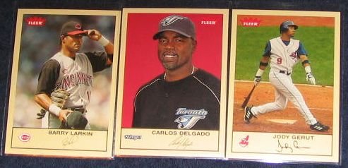 2005 Fleer Tradition Carlos Delgado #181 Blue Jays