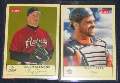 2005 Fleer Tradition Mike Piazza #46 Mets