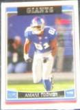 2006 Topps Amani Toomer #138 Giants