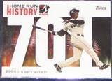 2006 Topps HR History Barry Bonds #701 Giants