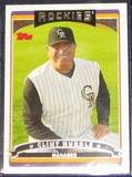 2006 Topps Manager Clint Hurdle #274 Rockies