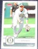 2006 Fleer Dan Johnson #31 Athletics