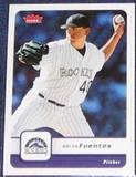 2006 Fleer Brian Fuentes #323 Rockies