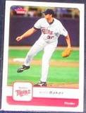 2006 Fleer Scott Baker #368 Twins