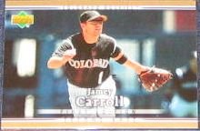 2007 UD First Edition Jamey Carroll #203 Rockies
