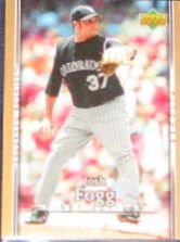 2007 UD First Edition Josh Fogg #207 Rockies
