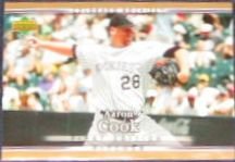 2007 UD First Edition Aaron Cook #208 Rockies