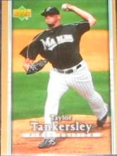 2007 UD First Edition Taylor Tankersley #217 Marlins