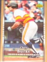 2007 UD First Edition Chris Burke #222 Astros