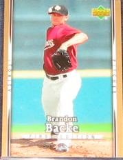 2007 UD First Edition Brandon Backe #224 Astros