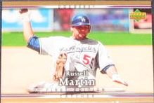 2007 UD First Edition Russell Martin #229 Dodgers