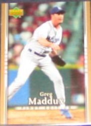 2007 UD First Edition Greg Maddux #233 Padres