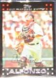 2007 Topps Eliezer Alfonzo #14 Giants