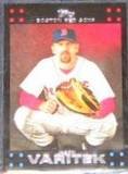 2007 Topps Jason Varitek #16 Red Sox
