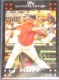 2007 Topps (Red Back) Aubrey Huff #43 Orioles