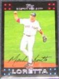 2007 Topps Mark Loretta #56 Red Sox