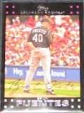 2007 Topps Brian Fuentes #57 Rockies