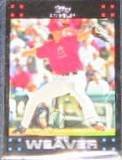 2007 Topps Jered Weaver #75 Angels