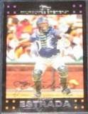 2007 Topps (Red Back) Johnny Estrada #104 Brewers