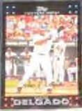 2007 Topps Carlos Delgado #125 Mets