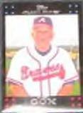 2007 Topps (Red Back) Manager Bobby Cox #256 Braves