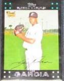 2007 Topps Rookie Jose Garcia #287 Marlins