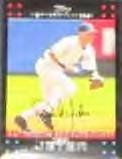 2007 Topps Gold Glove (Red Back) Derek Jeter #301