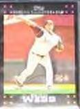 2007 Topps Cy Young Brandon Webb #319 Diamondbacks