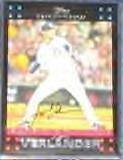 2007 Topps MVP Justin Verlander #326 Tigers