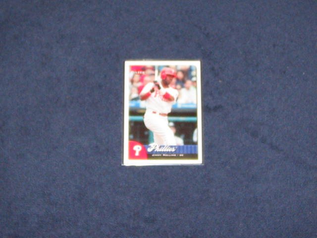 2007 Fleer Jimmy Rollins #98 Phillies