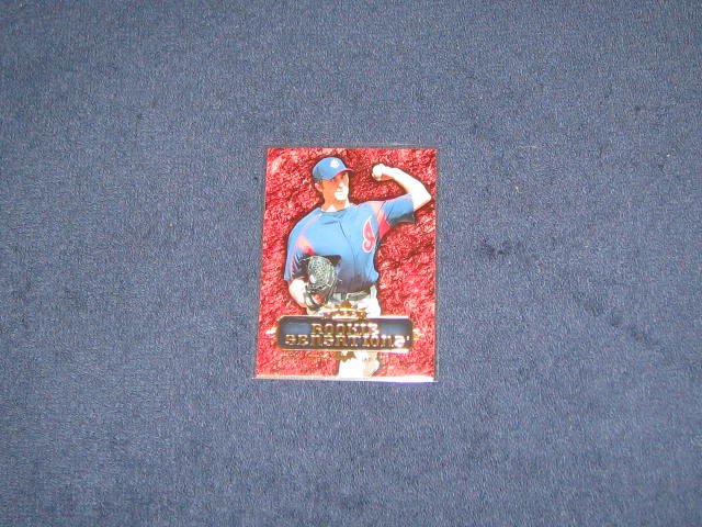 2007 Fleer Rookie Sensations Jeremy Sowers #RS-JS