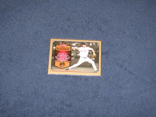 2007 Fleer Crowning Achievement Curt Schilling #CA-CS