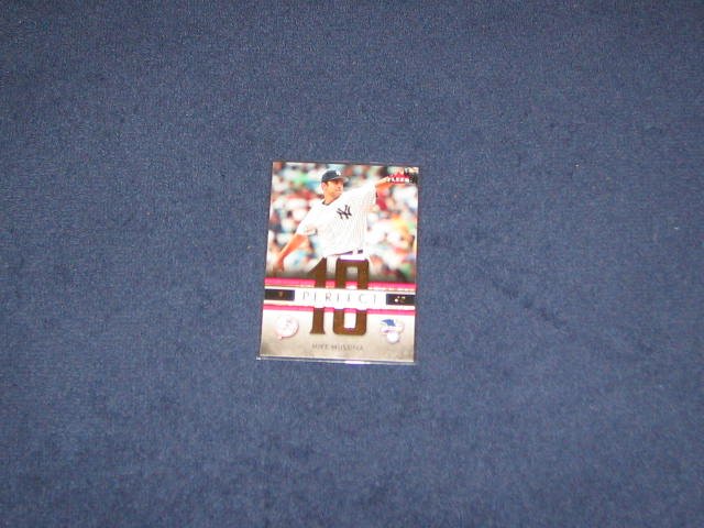 2007 Fleer Perfect 10 Mike Mussina #PA-MM Yankees