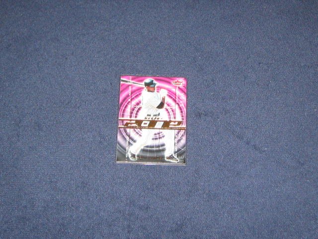 2007 Fleer In the Zone Alex Rodriguez #IZ-AR Yankees