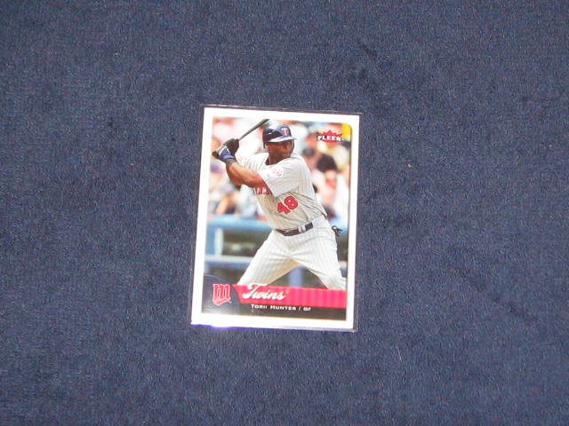 2007 Fleer Torri Hunter #145 Twins