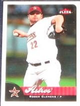 2007 Fleer Roger Clemens #193 Astros
