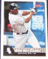 2007 Fleer White Sox Checklist Jermaine Dye #376