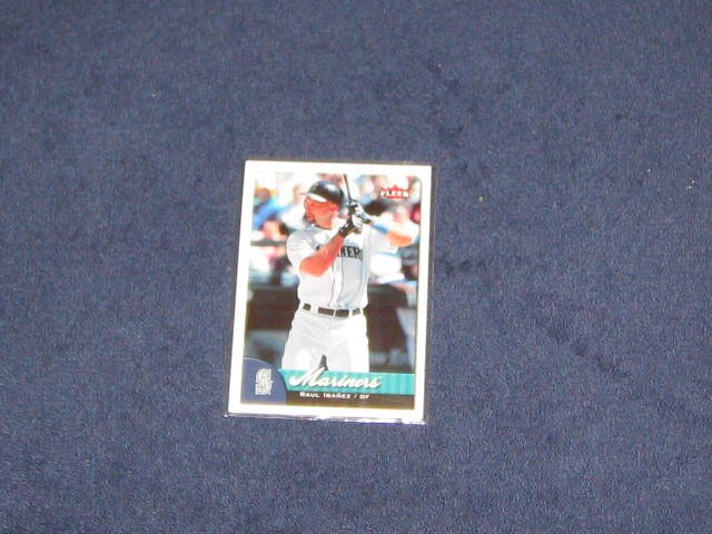 2007 Fleer Raul Ibanez #62 Mariners