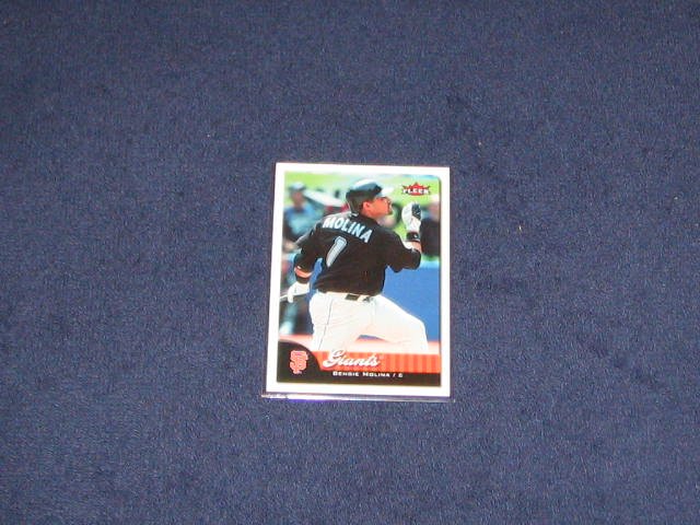 2007 Fleer Bengie Molina #18 Giants