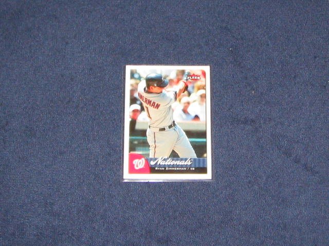 2007 Fleer Ryan Zimmerman #7 Nationals