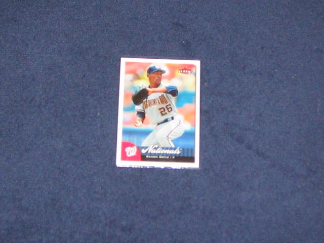 2007 Fleer Ramon Ortiz #5 Nationals