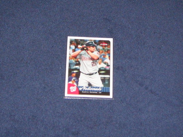 2007 Fleer Austin Kearns #4 Nationals